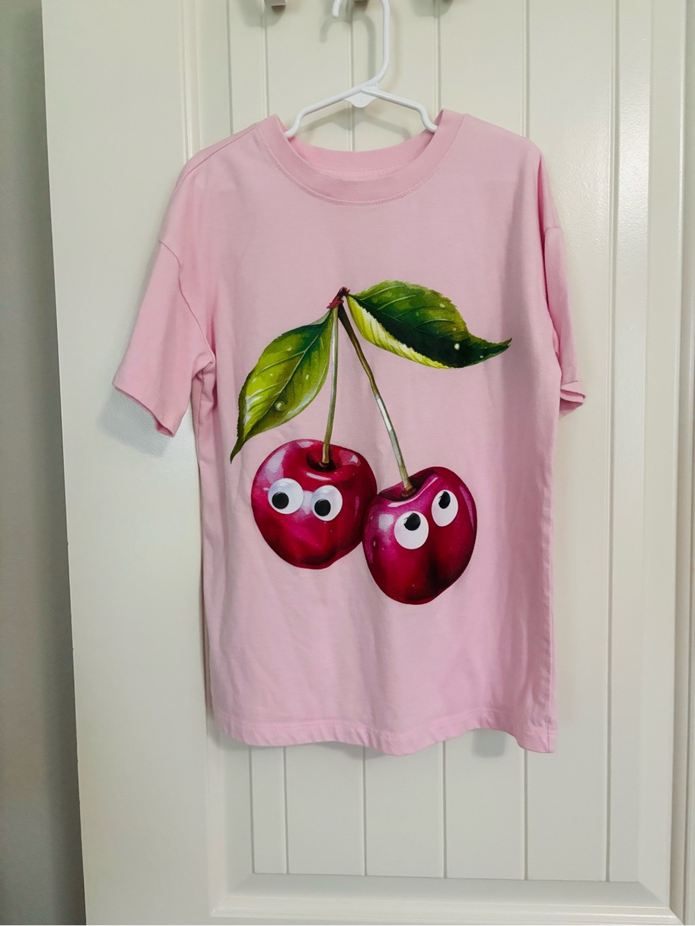 Cat & Jack Girls’ Pink Cherry Graphic Tee
